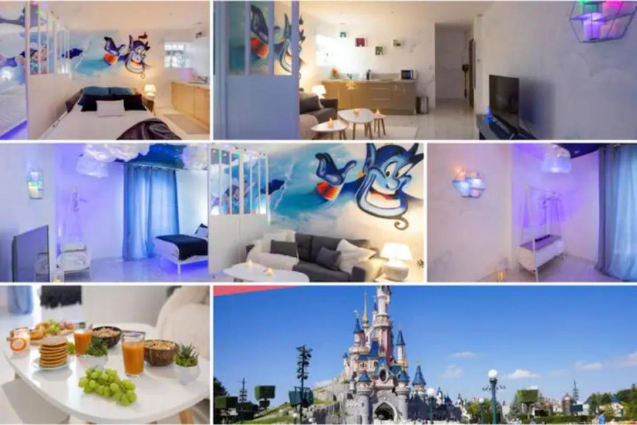 Suite Aladdin - 4P - Proche Disney Montry Экстерьер фото